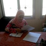 Distribution of Magazine Rising For Freedom in Syria and in the Diaspora.